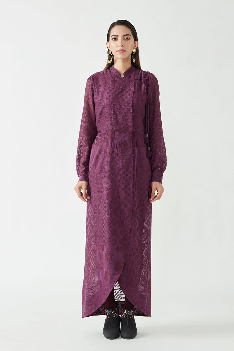 FINOLA EMBROIDERED DRESS