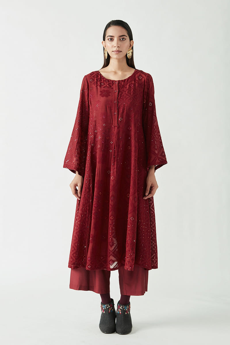JULIUS EMBROIDERED KURTA SET