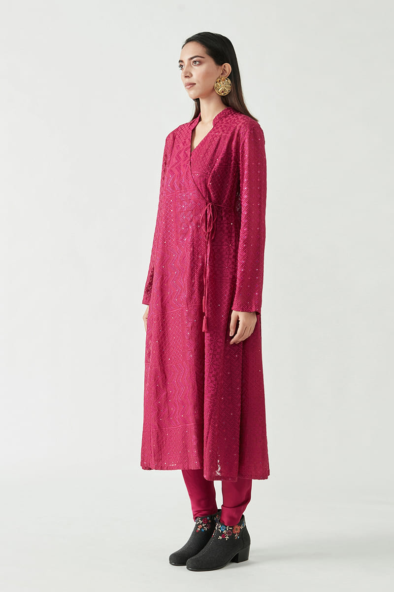 OLIVIA EMBROIDERED KURTA SET