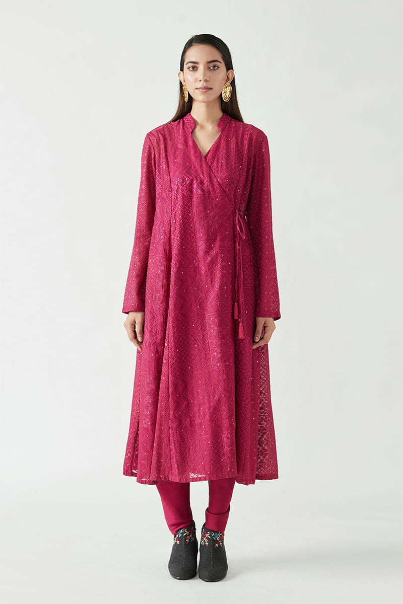 OLIVIA EMBROIDERED KURTA SET